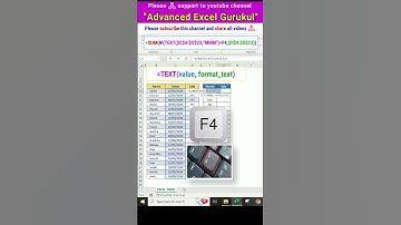 How to Calculate Month-Wise Sales in Excel Using SUM, IF, and TEXT Formulas #shortsfeed #exceltips