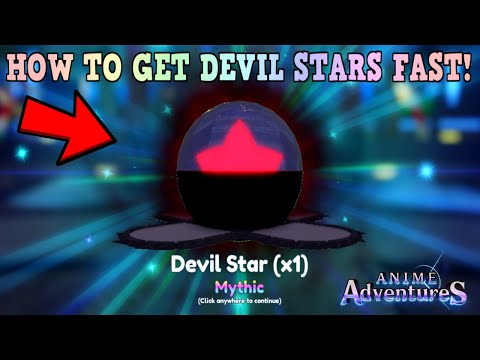 Beating Tier 5 and Getting a DEVIL STAR! | Anime Adventures - Roblox -  YouTube