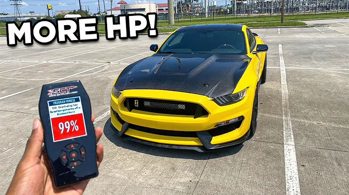 FIRST DRIVE With NEW TUNE In My Supercharged Shelby GT350!