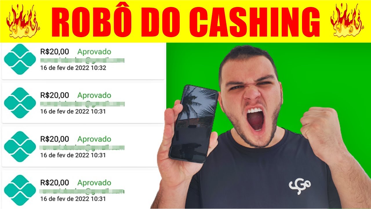 Cashing: O Robô do Pix que Distribui R$120 Todo Dia e Já Pode Sacar Na Hora (Cashing Ganhe Dinheiro)