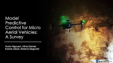 Model Predictive Control for Micro Aerial Vehicles: A Survey