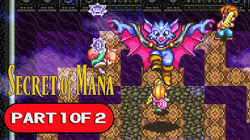 Secret of Mana SNES PART 1 OF 2 FULL GAME Longplay Gameplay Walkthrough Playthrough VGL