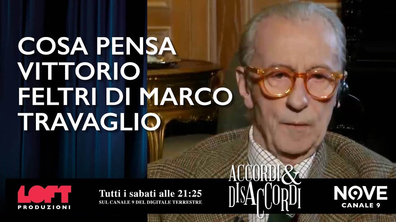 Cosa pensa Vittorio Feltri di Travaglio