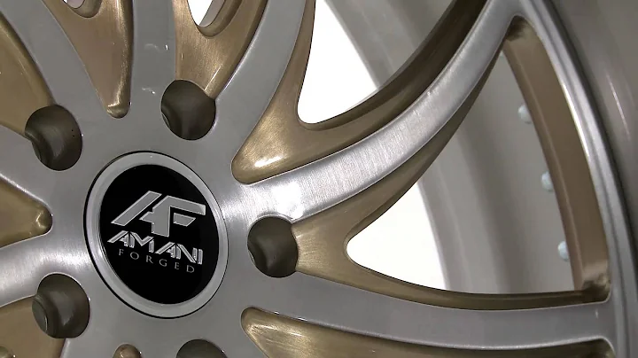 Amani Forged Wheels | Entourage in Gold