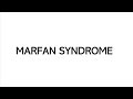 Marfan syndrome  signs in a patient  dr nisanth