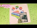 Layout SCRAPBOOK para mi perrito 🐶🖼️ Scrapbooking para mascotas 💌 Fácil y Bonito