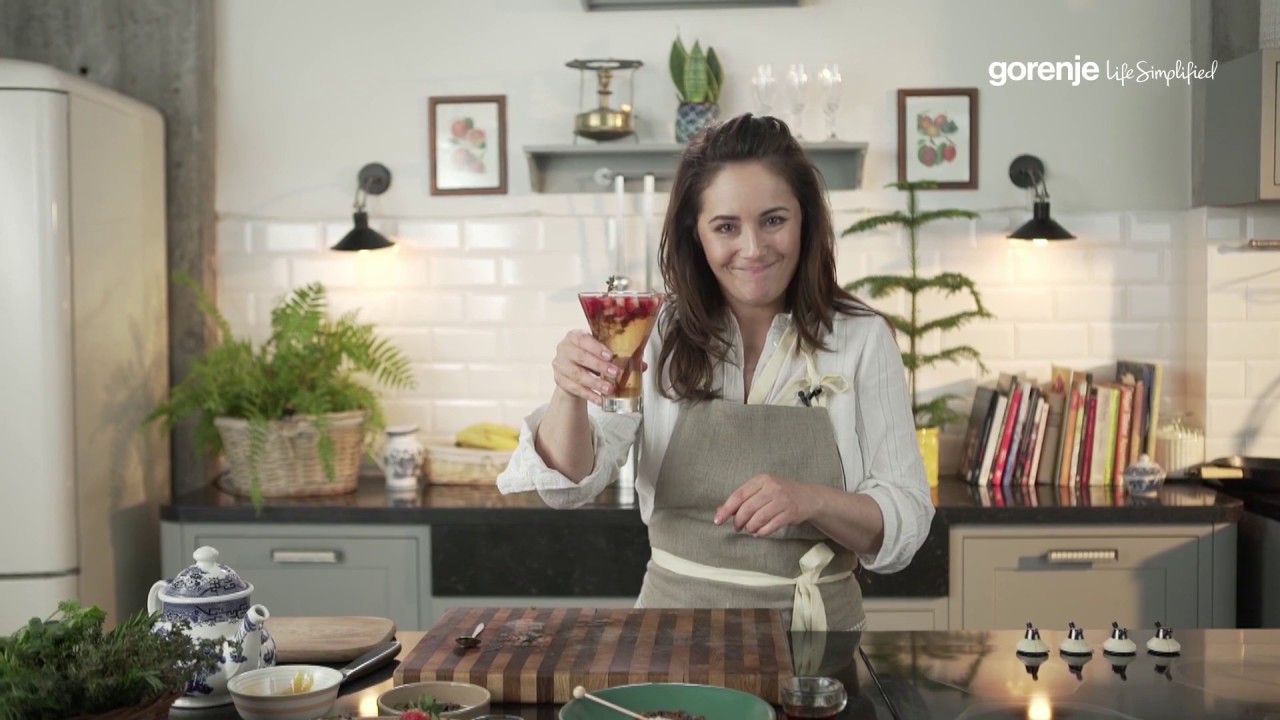 клубничный чай