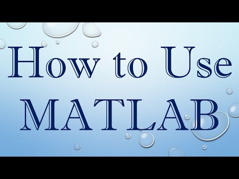 How to Use MATLAB