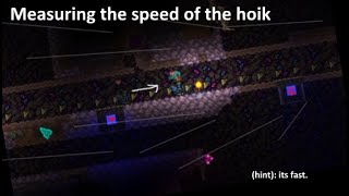 Measuring the Speed of a Hoik