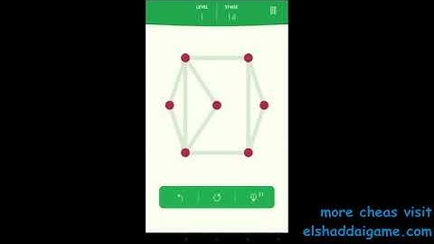 1LINE Game Cheats Level 1 stage 1 - 26