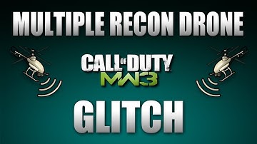 MW3: New Multiple Recon Drone Glitch (Online)