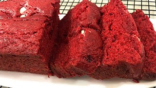 RED VELVET BANANA BREAD- THE PERFECT VALENTINE’S DAY TREAT!