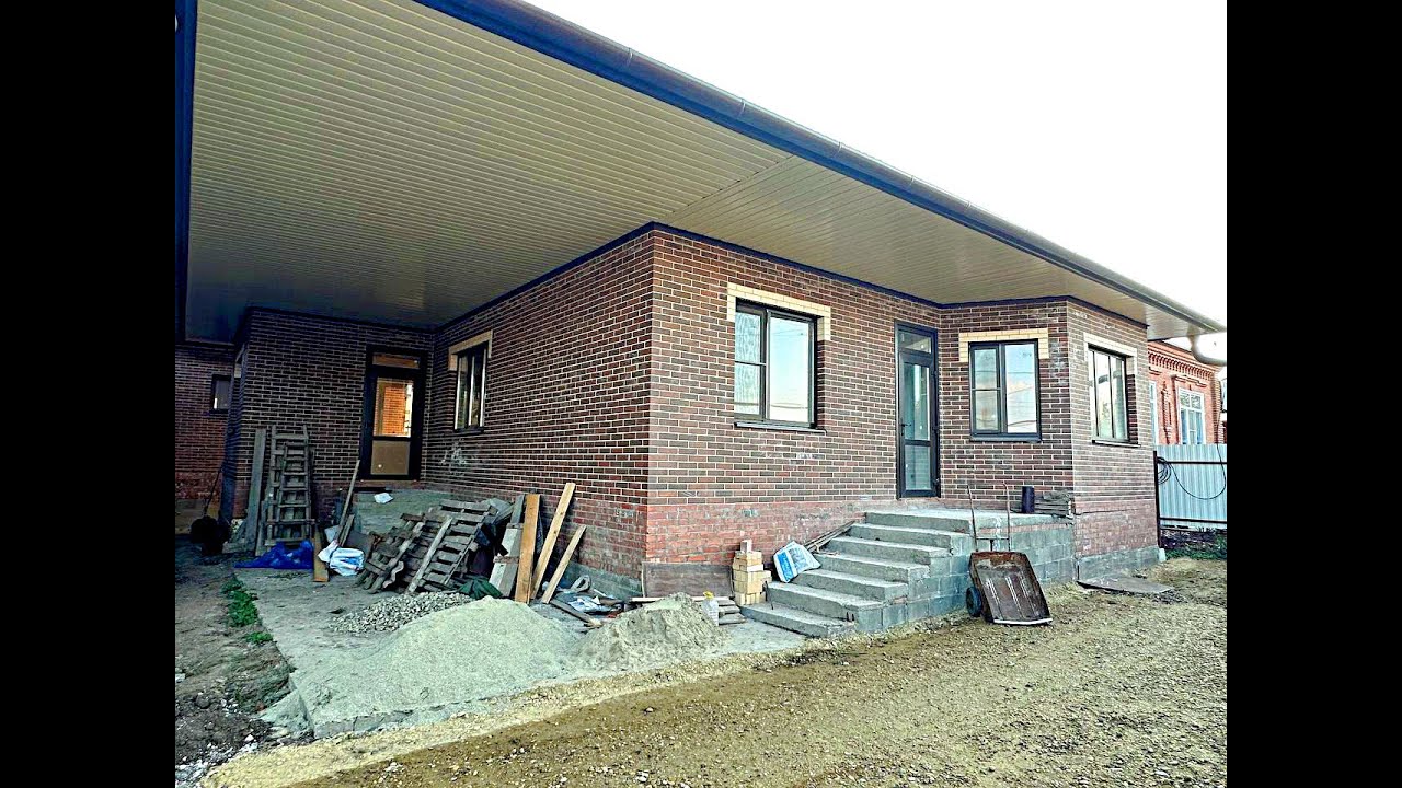 Каркасный дом в Армавир терраса