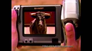 Sharp Viewcam Bullfighting Commercial 1996