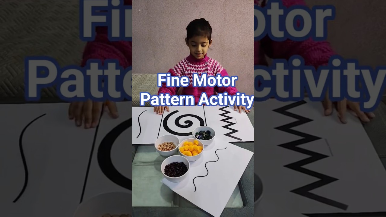 Kids Fine Motor Pattern Activity