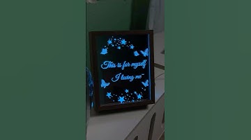 Turn lyrics into GLOWING art with xTool P2