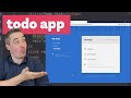 Creating a better todo app - the HTML and CSS