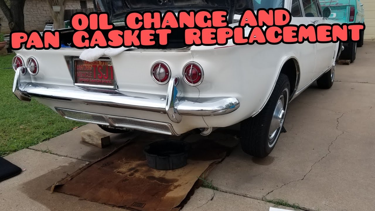 Corvair Oil Change and Pan Gasket Replacement. YouTube