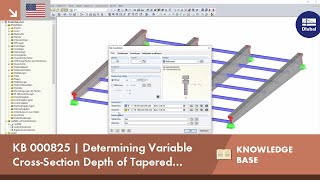 KB 000825 | Determining Variable Cross-Section Depth of Tapered Member Using "Connect Lines or Me... screenshot 5