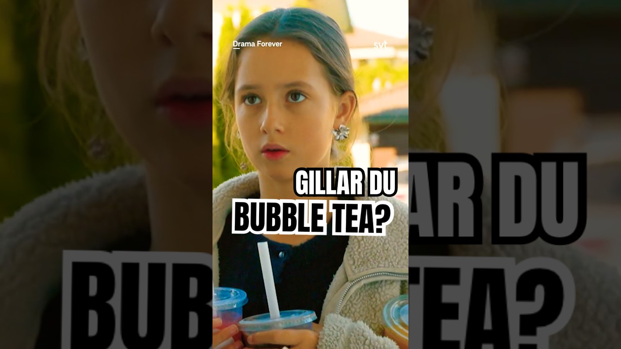 Gillar du bubble tea? 