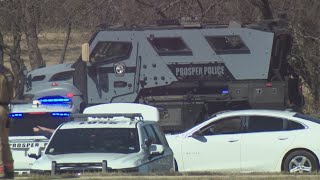 Man arrested after hours-long standoff with police in Prosper, officials say