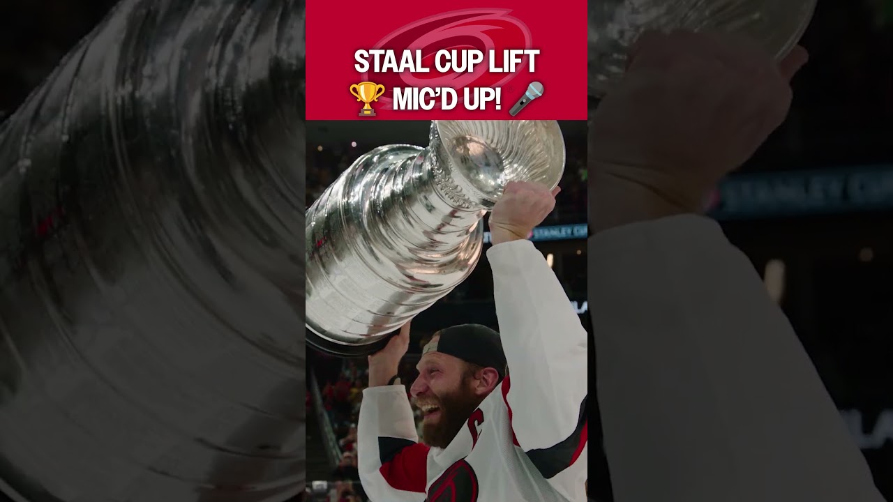 Staal MIC'D UP for Cup Lift! π€