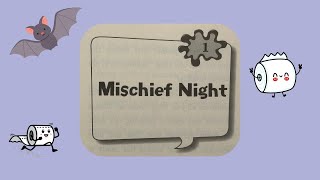 Mrs. Patty Is Batty Chapter 1 Mischief Night Kids Book Read Aloud