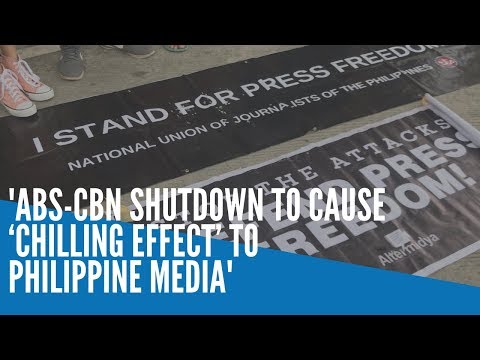 NUJP: ABS-CBN shutdown to cause ‘chilling effect’ to Philippine media