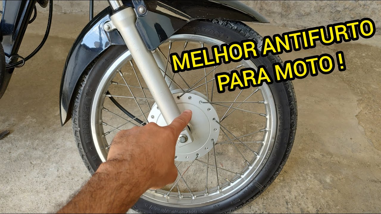 ANTIFURTO PARA MOTO QUE NÃO TEM FREIO A DISCO