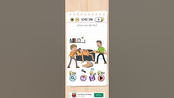 Brain Test Level 298 Which one did this ?