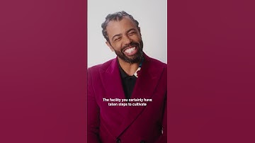 Thumbnail of Daveed Diggs just casually rapping 75 words in 15 seconds is BEYOND impressive. #Shorts