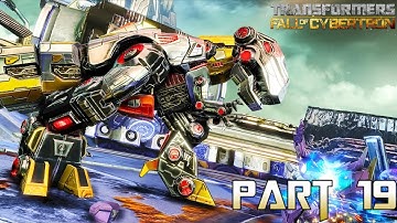 Transformers Fall of Cybertron Hindi Gameplay Playthrough Part 19 – Chapter 12: Grimlock Smash!(PS3)