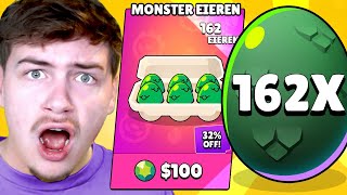 162 MONSTER EIEREN OPENEN!