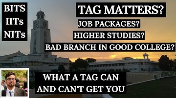 Does The IIT or BITS Tag Matter? Placements, Higher Education (and More)