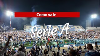 La #gioia dei #tifosi comaschi per la #promozione in Serie A