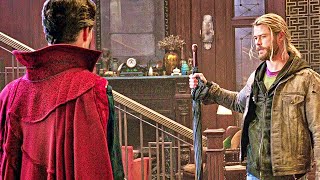 Thor Meets Doctor Strange Scene | Thor Ragnarok (2017) Movie CLIP 4K