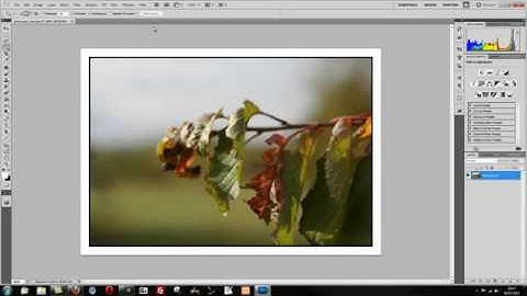 Photoshop CS5   Simple Frame Tutorial