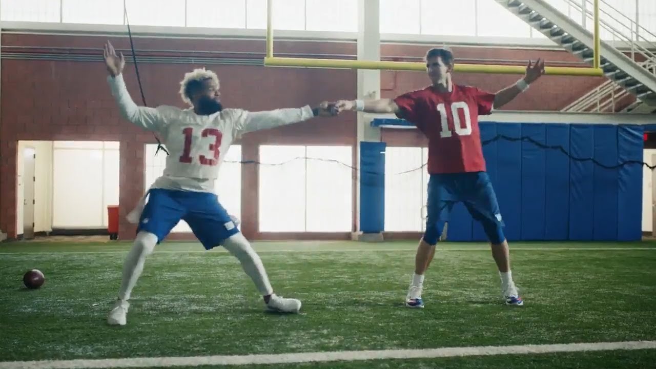 Eli Manning and Odell Beckham Jr. doing 'Dirty Dancing' may have just won the Super Bowl