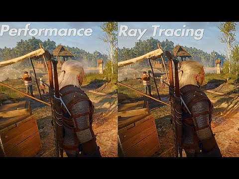 The Witcher 3 (PS5) Next Gen Update | Performance vs. Ray Tracing Modes | Quick Comparison