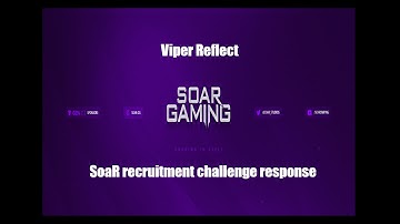 SoaR recruitment challenge response #SoaRRC, "Powered by @BPI_Gaming"