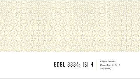 ISI# 4: Text Deconstruction