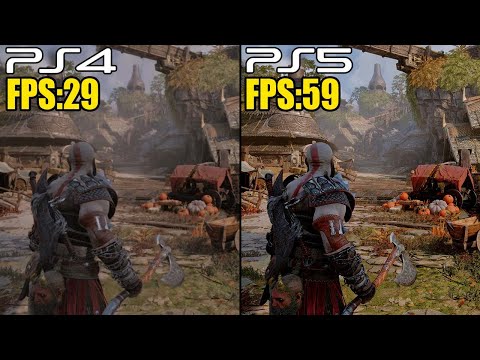 PS4 vs. PS5 God of War Ragnarök | Graphics and FPS Comparison