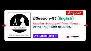 Structural Directive *ngIf with as alias | Angular Directives in English (Session-55)