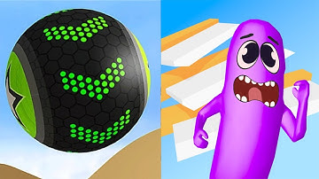 Going Balls VS Wacky Run - SpeedRun Gameplay Level 1121-1125