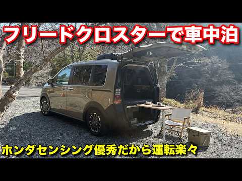 【街乗り～車中泊】ちょうどいいサイズ&業界初導入40Aクーラー！コンパクトミニバンだから快適運転、中身は車中泊仕様！持込架装で納期短縮可能【ロッキー2】 #フリードクロスター #車中泊