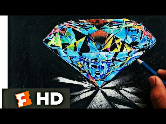 Diamond ring drawing | Jewelry drawing, Color pencil art, Diamond drawing