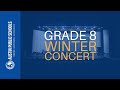 Grade 8 winter concert