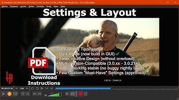 VLC Dark Mode 2025 ➕ Best VLC Settings And Layout ✅100% Working 3.0.xx - 3.0.21+✅