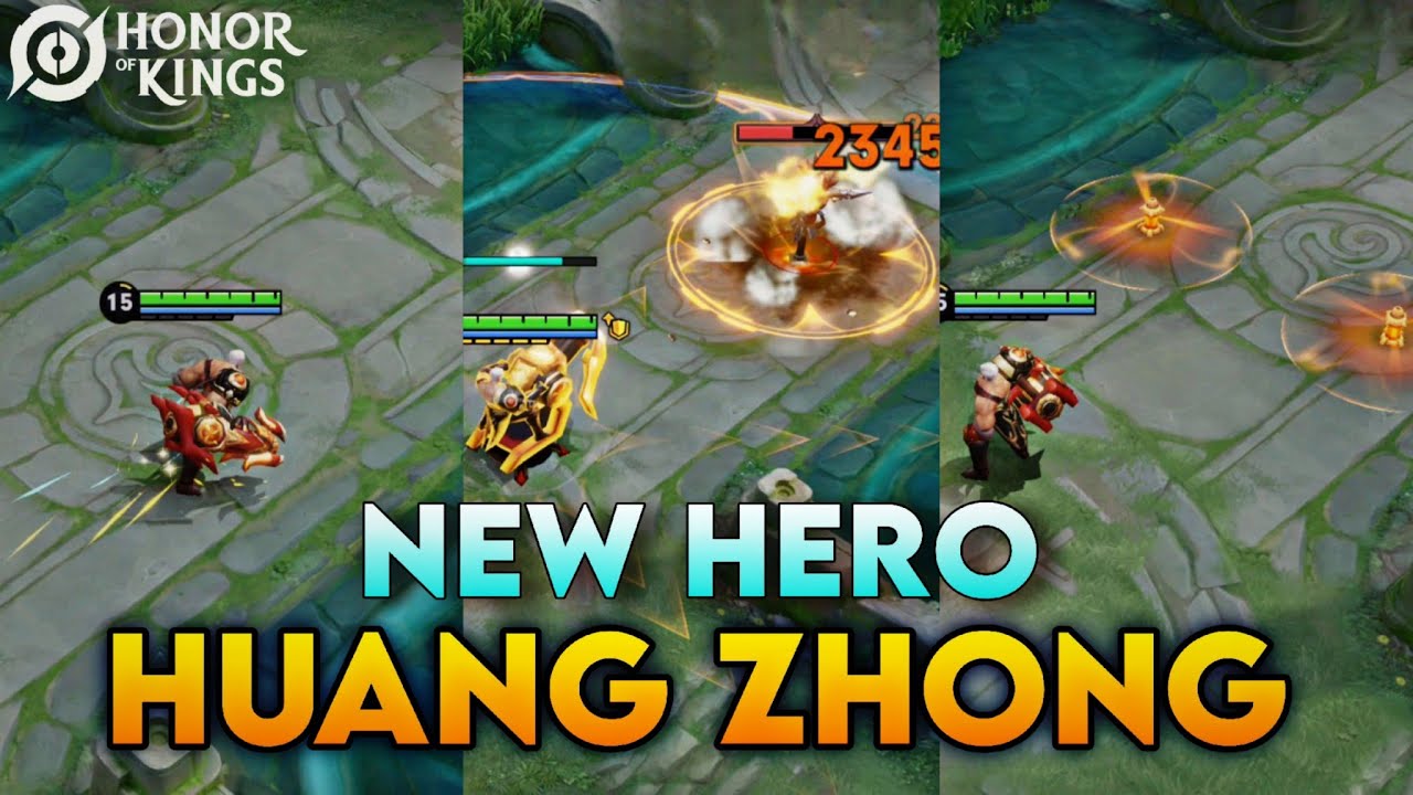 new-marksman-huang-zhong-honor-of-kings-youtube
