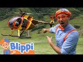 Hawaii Helicopters | Blippi | Cars, Trucks &amp; Vehicles Cartoon | Moonbug Kids
